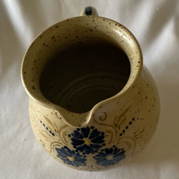 Gorgeous Graessel Art Pottery Pitcher French Pottery Signed - Picture 5 of 10